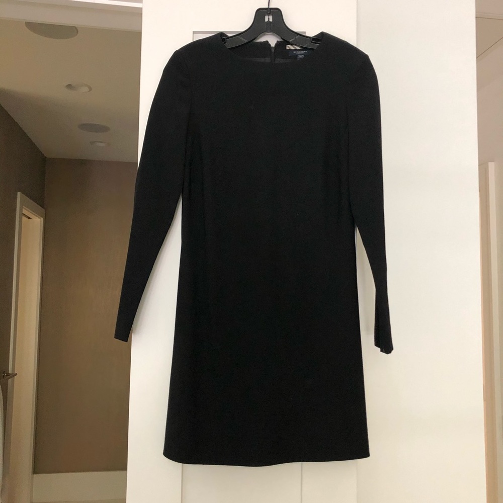 Burberry wool little black dress, 4